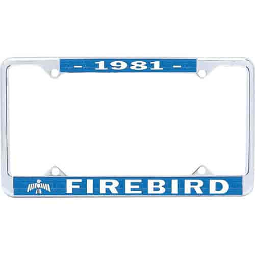 1981 Firebird License Plate Frame