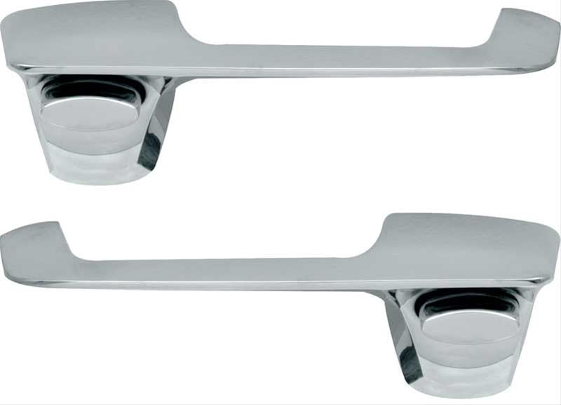 MA1097 Outer Door Handle Set 1963-66 Dart, Valiant, Barracuda; with Push Buttons; RH and LH