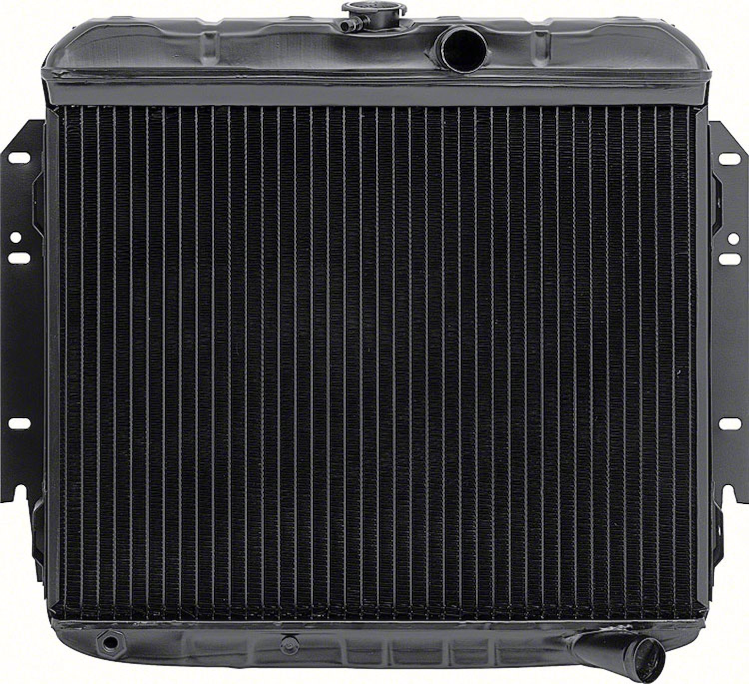 MA2244S Replacement Radiator 1966 Barracuda With 273Ci V8 And Standard Trans 3 Row