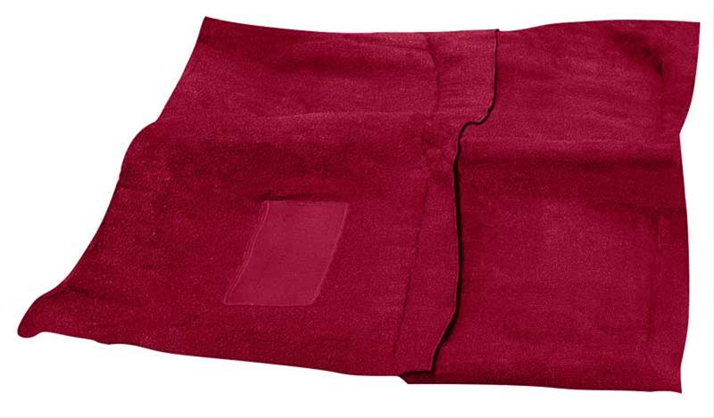 MA524502 Loop Carpet 1963-66 Plymouth Valiant Signet 2-Door With Auto Trans Red