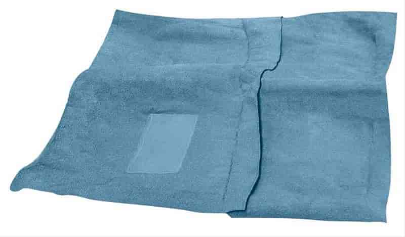 MA530515 Loop Carpet With Tails 1967-69 Dodge Dart Convertible With 4 Speed Teal Blue