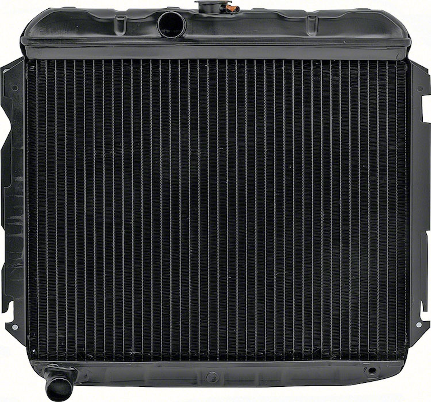 MB2367S Replacement Radiator 1966-69 Mopar B-Body V8 318Ci/340Ci With Standard Trans 3 Row 22" Wide