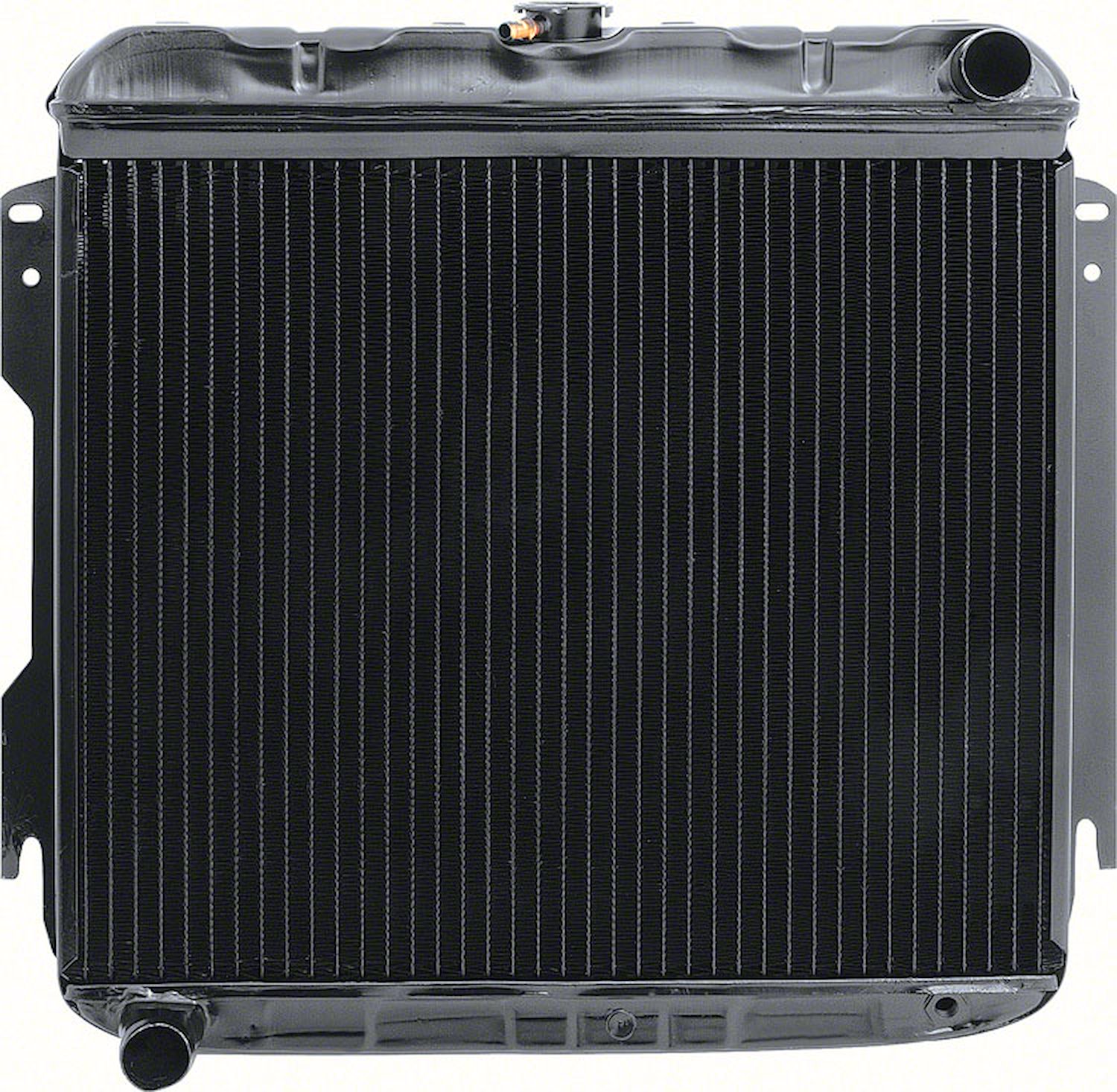 MB2372S Radiator 1962-64 Plymouth Fury With 6 Cylinder And Standard Trans 4 Row Replacement