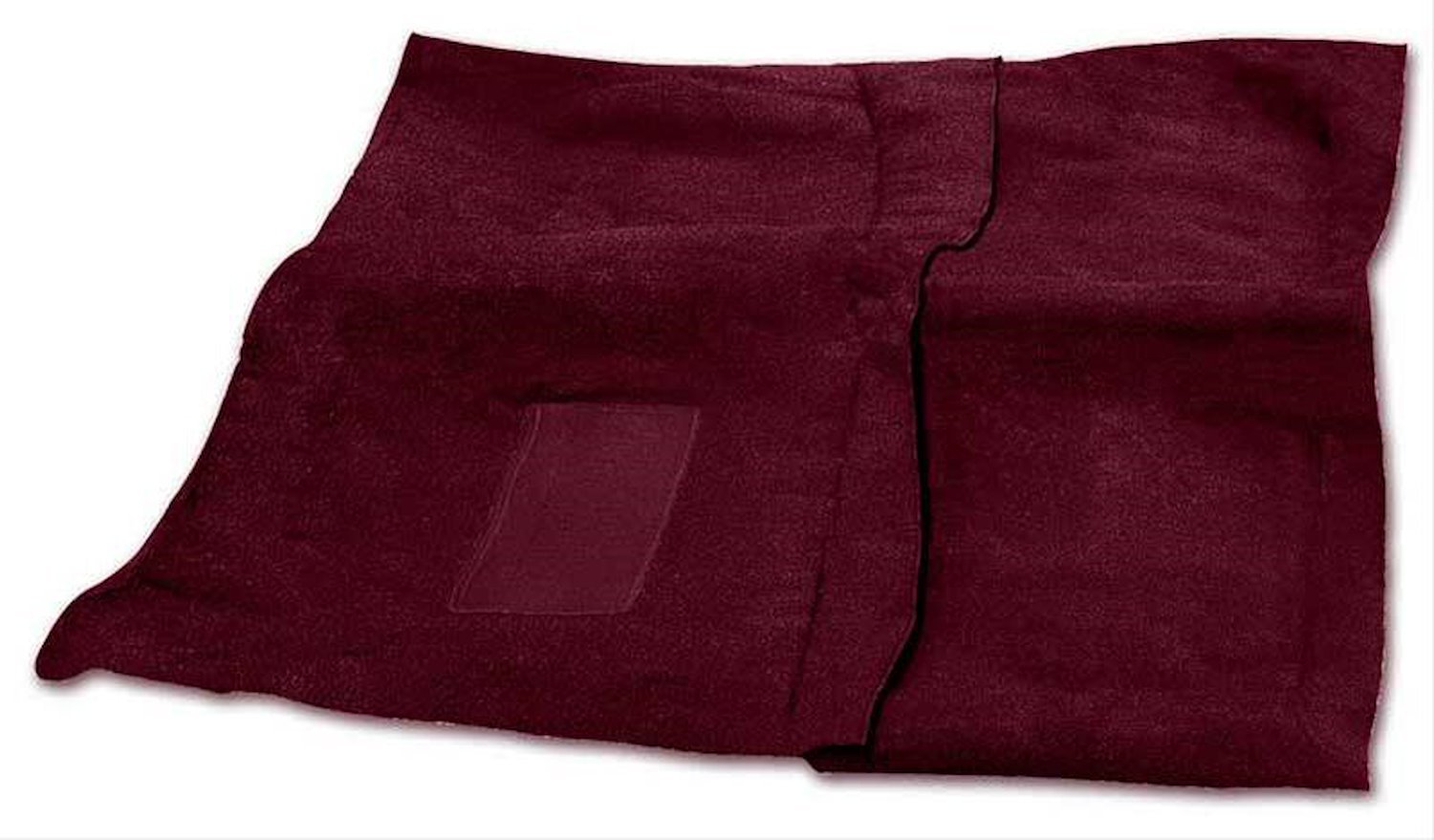 MB935513 Complete 20-Piece Maroon Loop Carpet Set 1966 Dodge Charger With 4-Speed