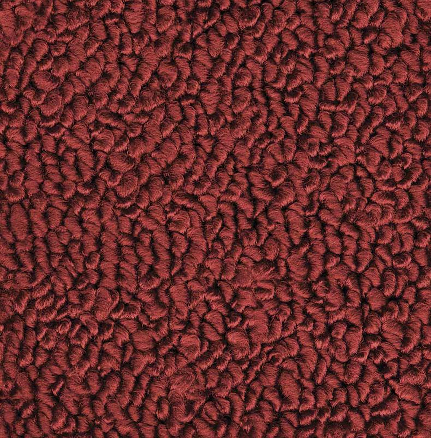 MB936513 Passenger Area Maroon Loop Carpet Set With Console Strips 1966 Dodge Charger With 4-Speed