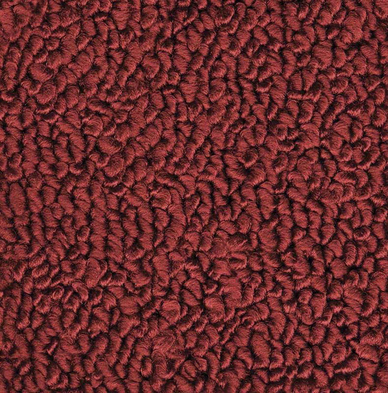 MB945513 Passenger Area Maroon Loop Carpet Set With Console Strips 1967 Dodge Charger With Auto Trans