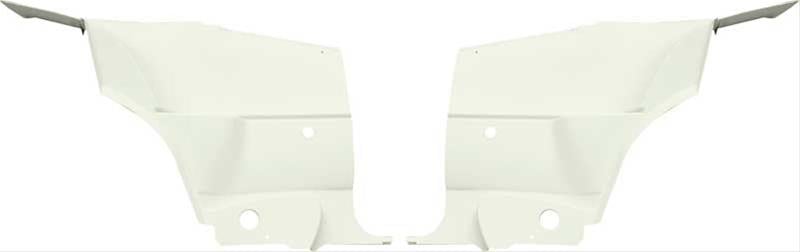 ME858200 Interior Rear Side Panels-1970-74 Dodge Challenger; White; Pair