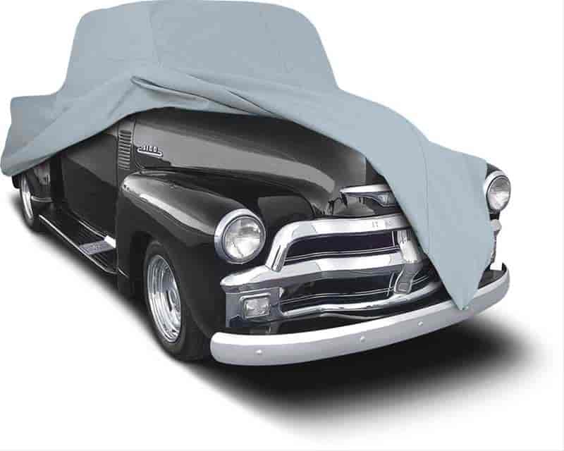 MT9002FGR Softshield Flannel Cover 1955-59 Chevrolet/GMC Shortbed Pickup Truck Gray