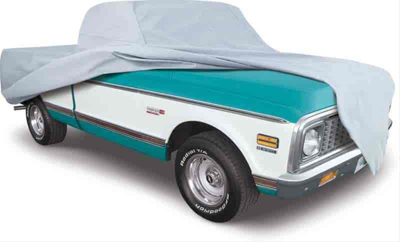 MT9004FGR Softshield Flannel Cover 1960-76 Chevrolet/GMC Shortbed Pickup Truck Gray