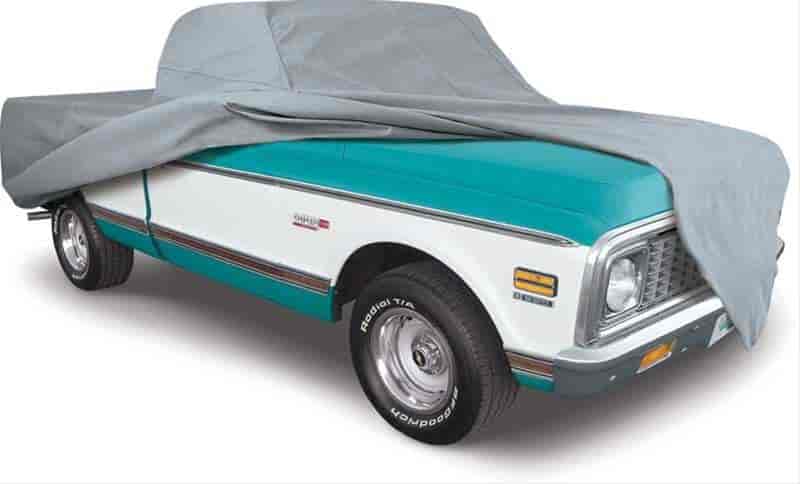 1977-87 CHEVROLET/GMC SHORTBED TRUCK SOFTSHIELD FLANNEL COVER - GRAY