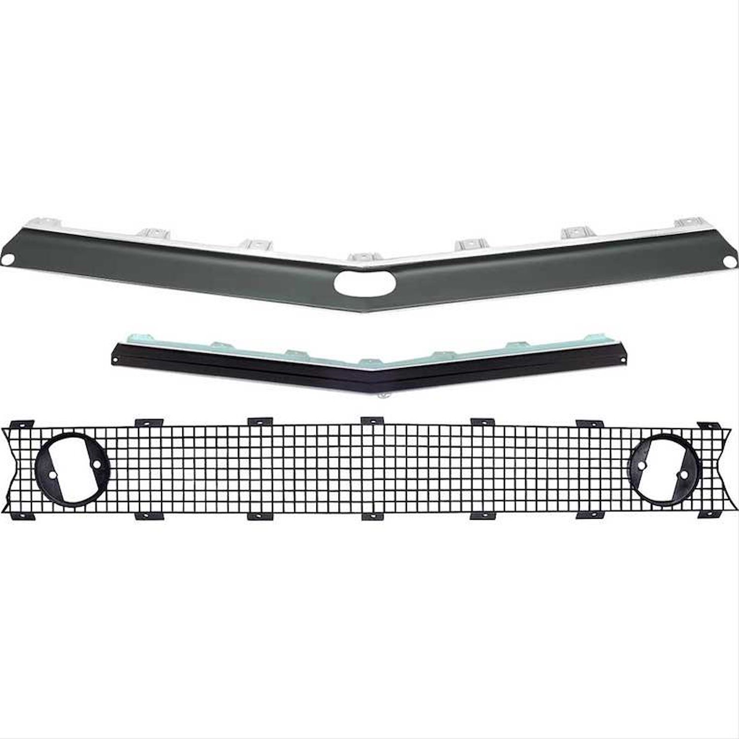 R5025 Grill Kit Without Headlamp Bezels 1967 Camaro Standard