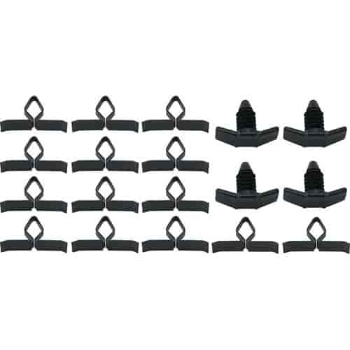 Hood to Cowl Seal Clip Set for 1970-1981 Chevy Camaro [18-Piece]