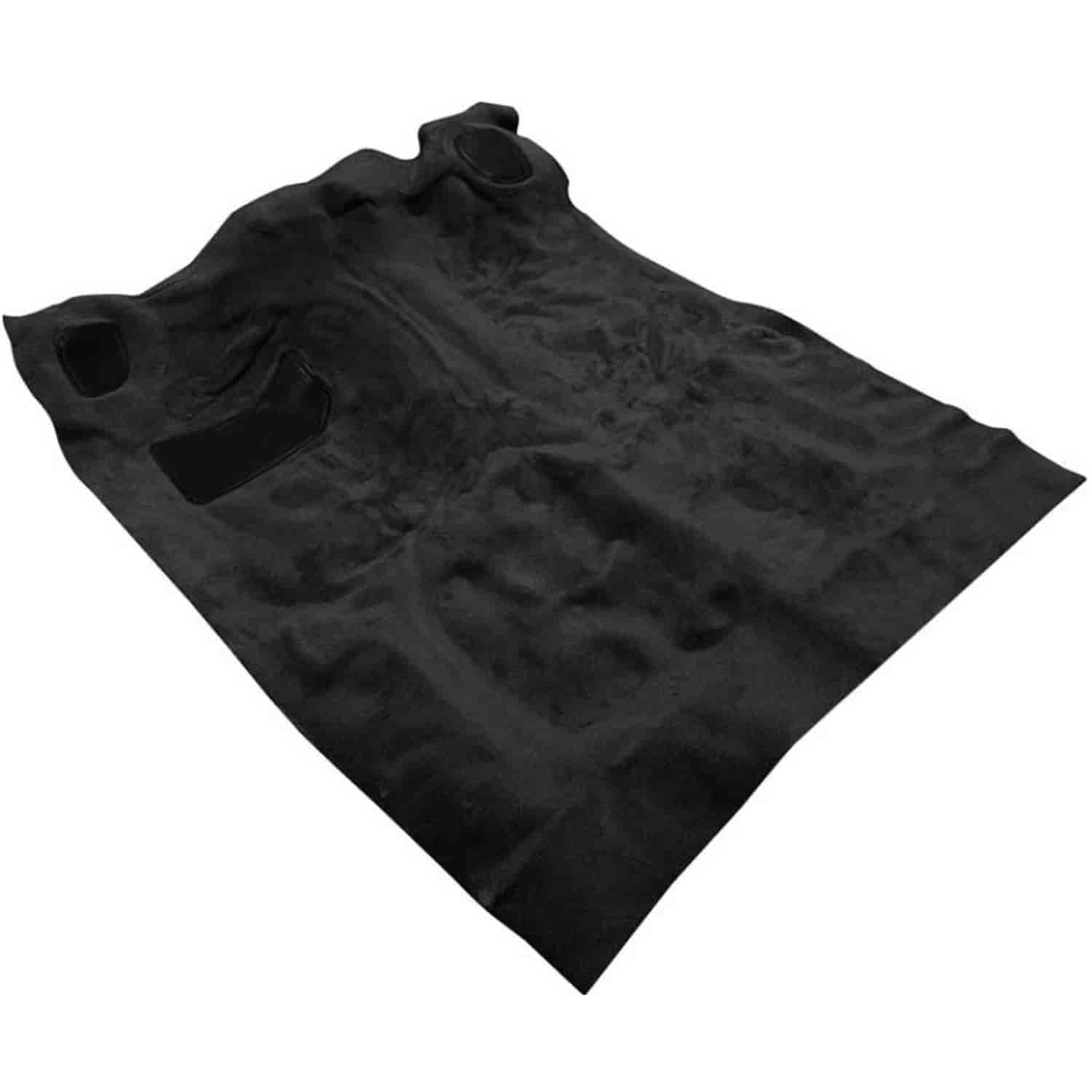 Molded Cut Pile Carpet Set 1994-1998 S10/S15 Pickup Standard Cap Black