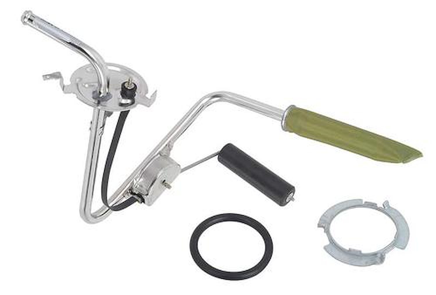 YC111246 Fuel Sending Unit 1968-74 Chevrolet Corvette; With Single 3/8" Outlet; Stainless Steel