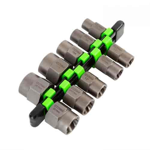 10 Piece Spiral Type Bolt Extractor Socket Set