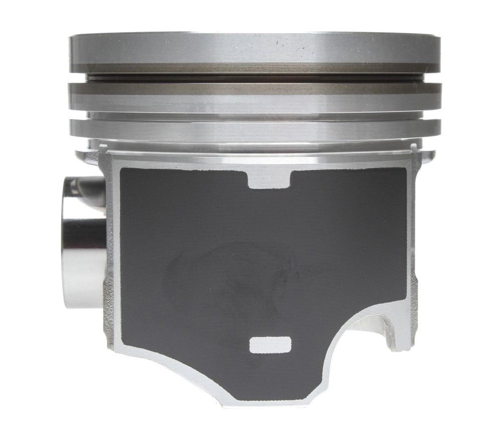 Ford/Navistar Powerstroke Diesel V8 6.0L Ceramic Coated Piston Set [Standard Compression]