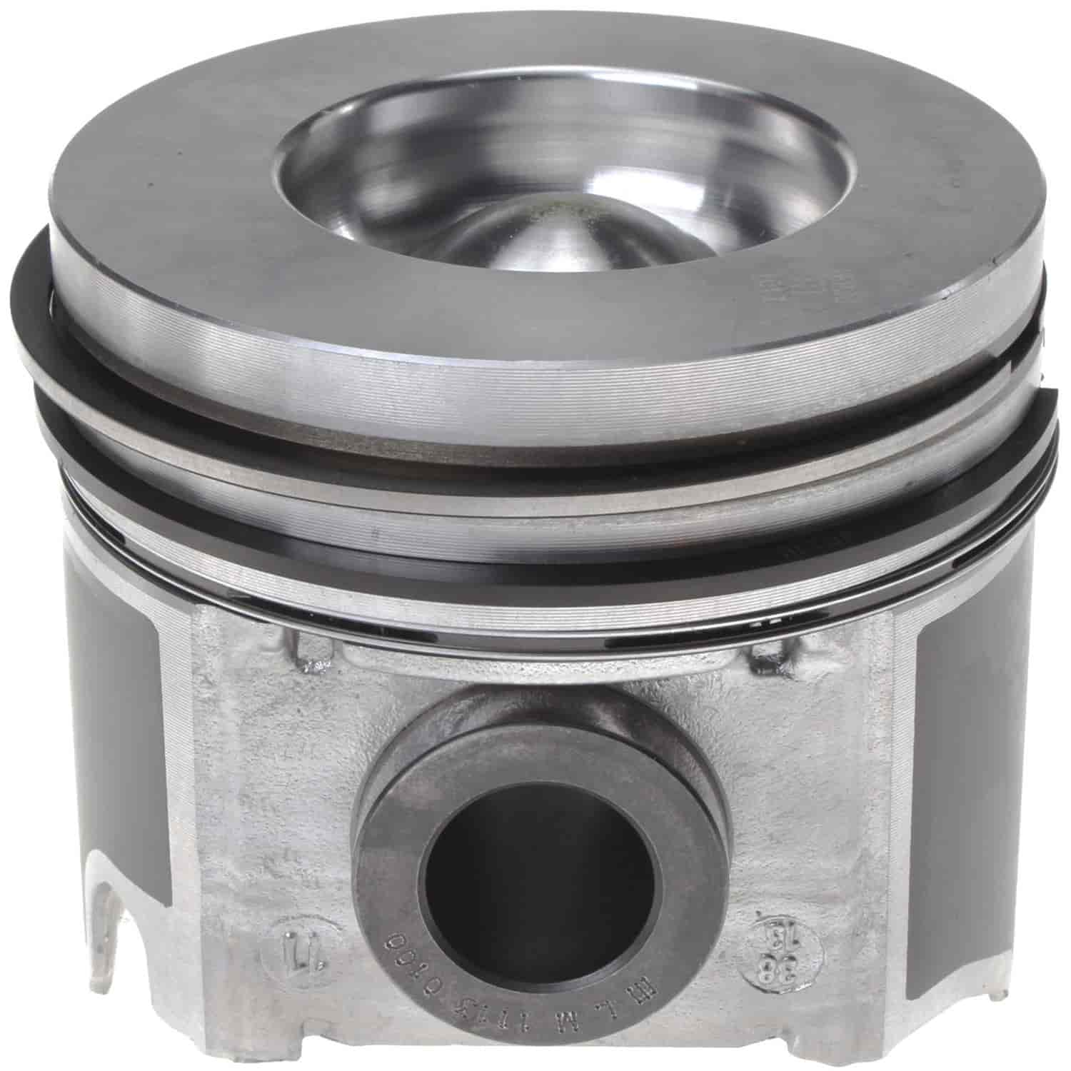 Piston and Rings Set 2003 Ford/Navistar Powerstroke Diesel V8 6.0L with 3.78" Bore (+.040")