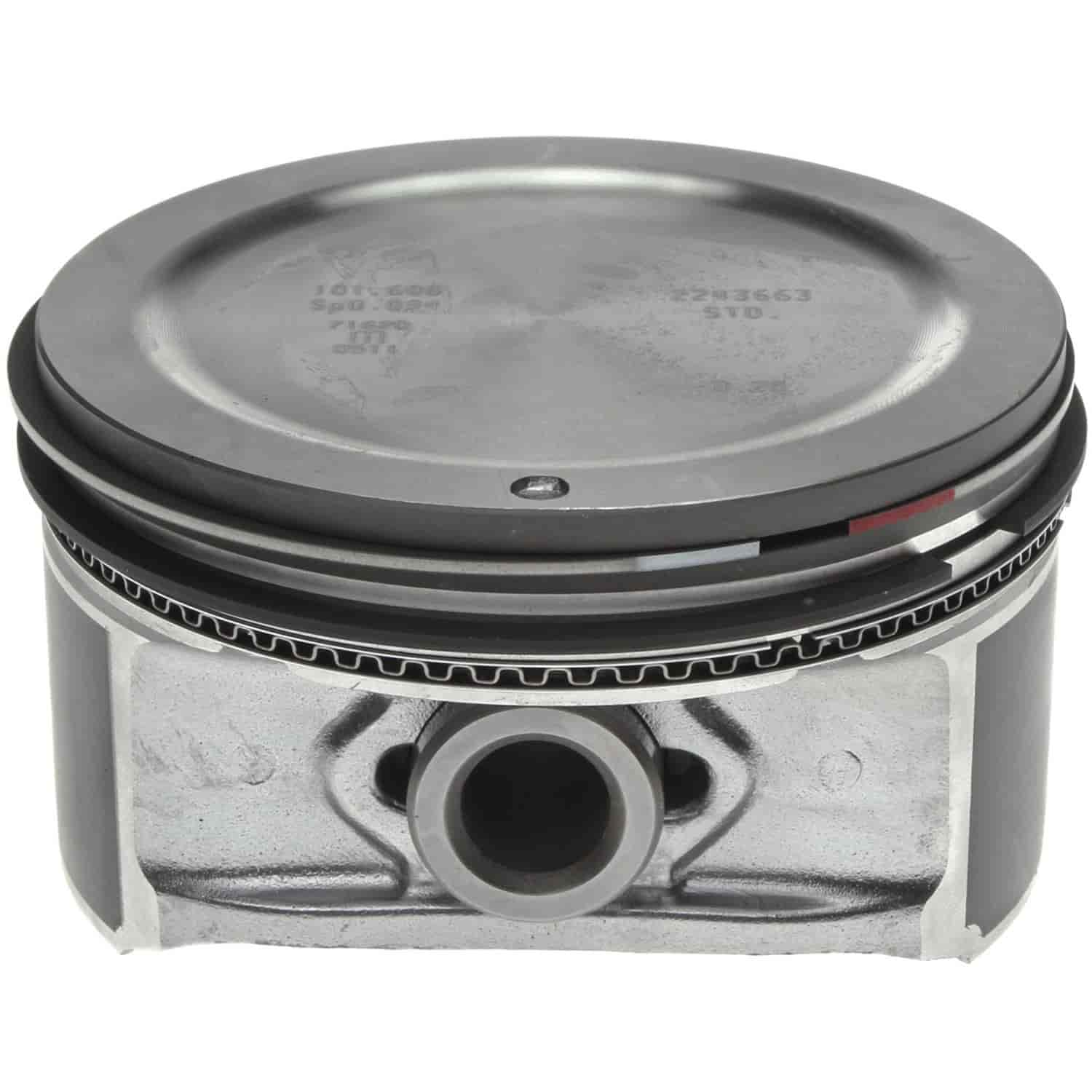 Piston and Rings Set 2002-2005 Chevy LS V8 6.0L Vortec with 4.00"/102.35mm Bore (+.75mm)