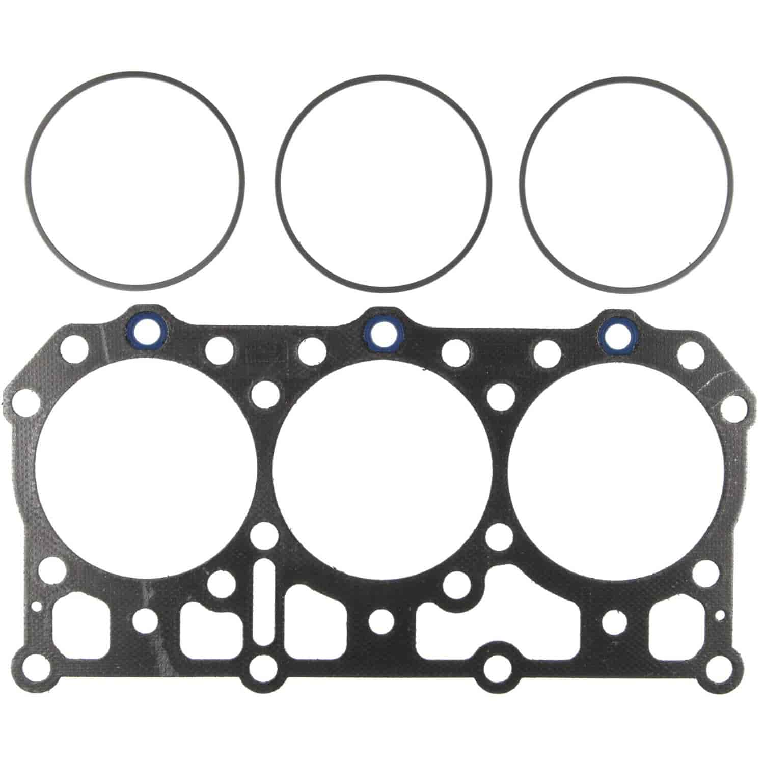 Cylinder Head Set Mack E7 Trk. Eng. S/N 3L1-up Years 6/93-up Flat Fire Ring