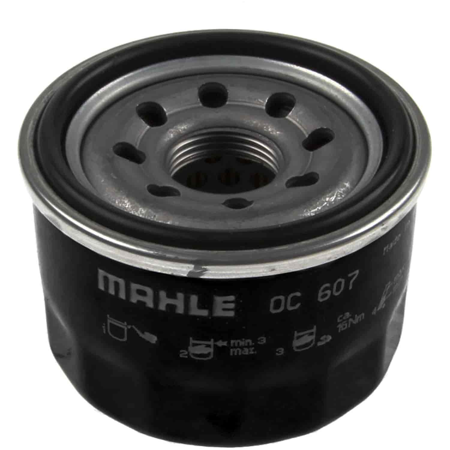 Mahle Oil Filter Smart Fortwo 1.0L 2008-2011