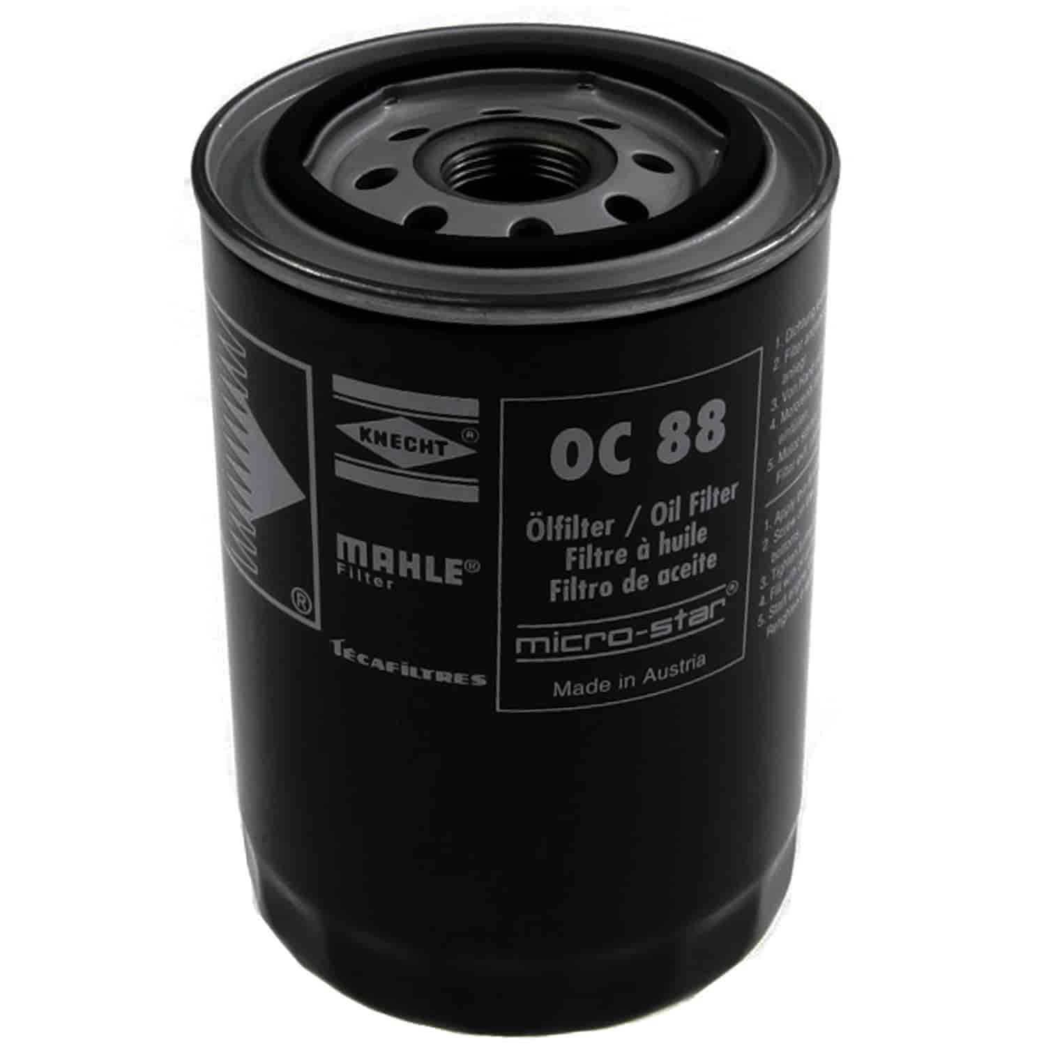 Mahle Oil Filter Various Heavy Duty Applications
