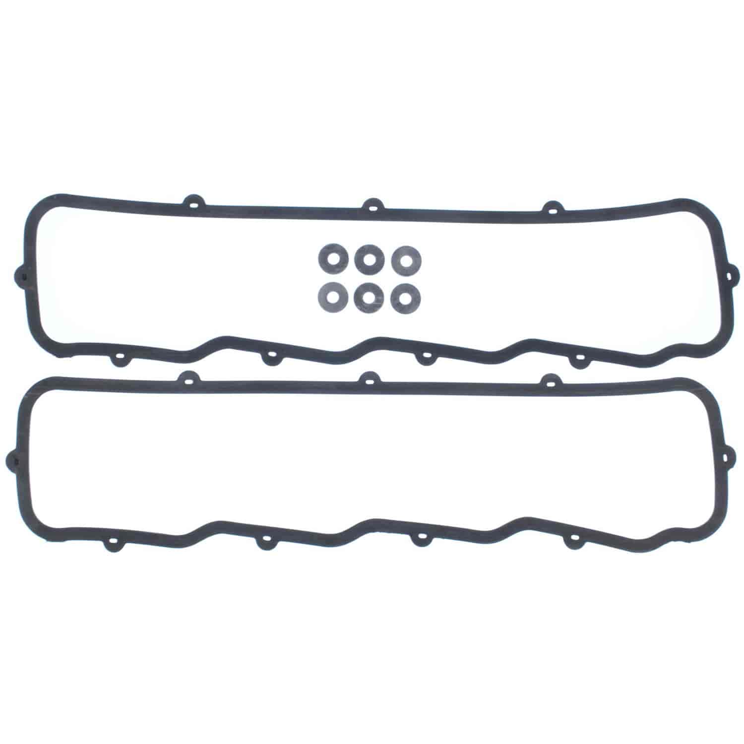 Valve Cover Gasket Set 1956-1967 Small Block Chrysler A Engine 277/301/303/313/318/326 in Molded Rubber