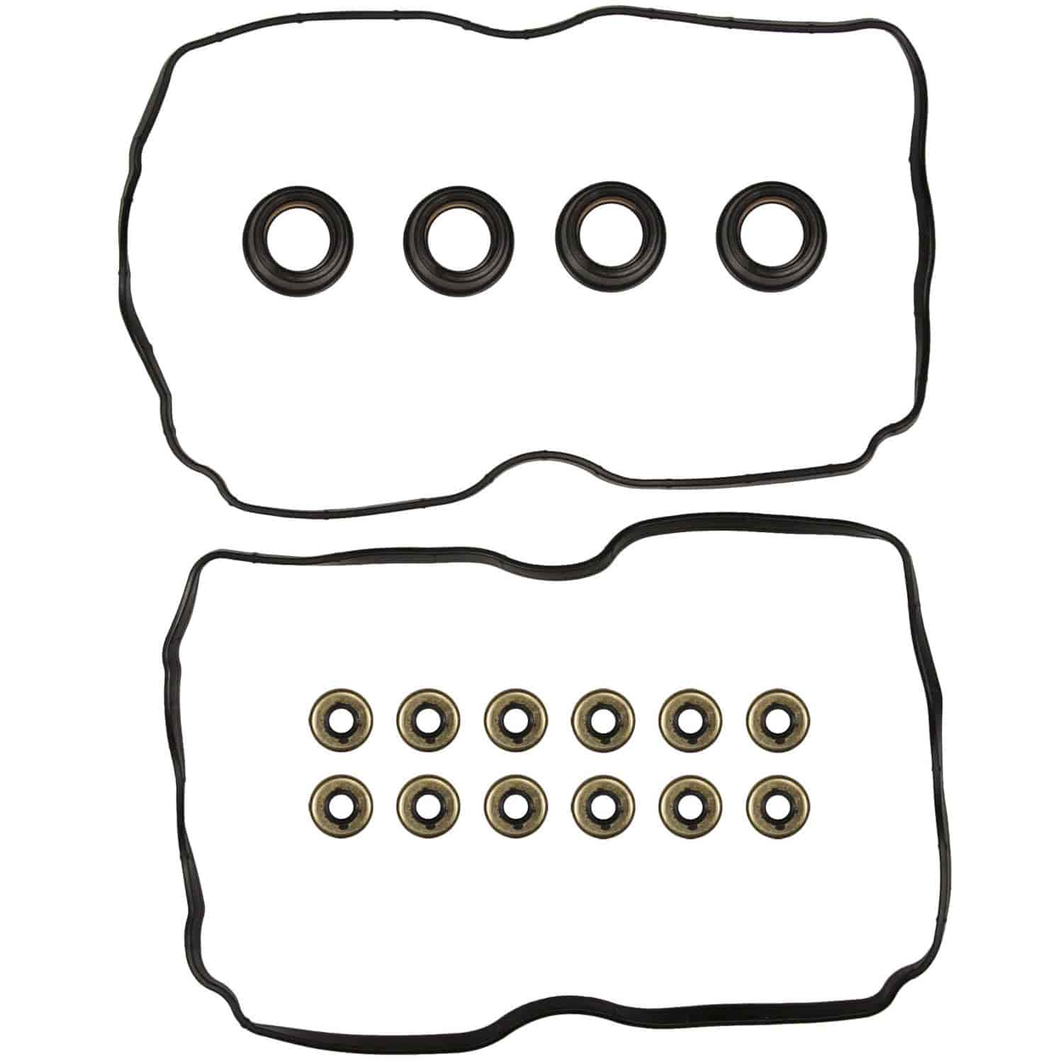 Valve Cover Gasket Set for 1999-2006 Subaru H4 2.2/2.5L in Molded Rubber