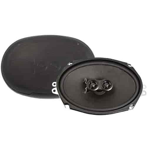 Deluxe Stereo Replacement Speakers 6" x 9" Oval