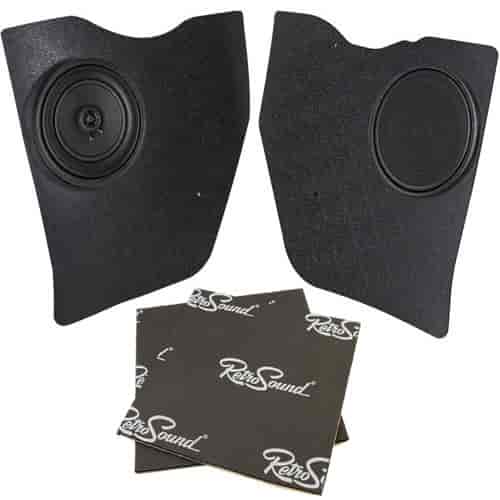 Kick Panels w/Standard Speakers and RetroMat Package for 1961-1962 Chevy Impala/Bel Air/Biscayne