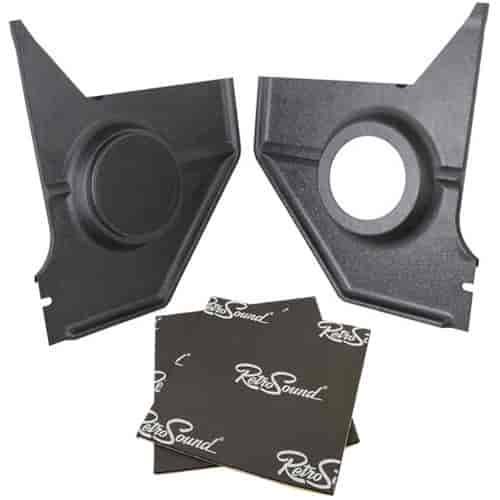 Kick Panels w/Deluxe Speakers and RetroMat Package for 1967-1968 Ford Mustang