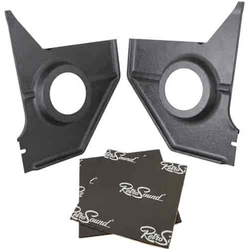 Kick Panels w/Speaker Mounts and RetroMat Package for 1967-1968 Ford Mustang