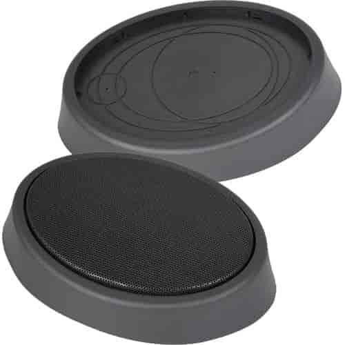 RetroPod Surface Mount Speaker Modules without Speakers Accepts Speaker Sizes: 6.5" Round