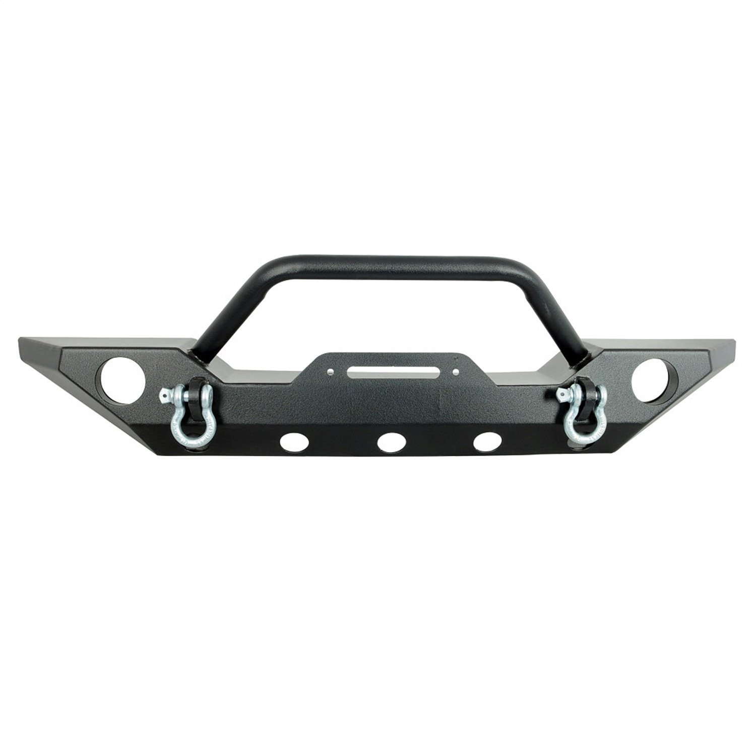 Mid-Width Front Bumper with OE Fog Light Provision For 2007-2018 Jeep Wrangler JK