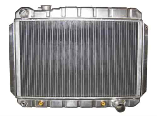 UNIVERSAL CHEVY VERTICAL FLOW RADIATOR FOR AUTOMATIC TRANSMISSION 15.5 X 23.5 X 2.5