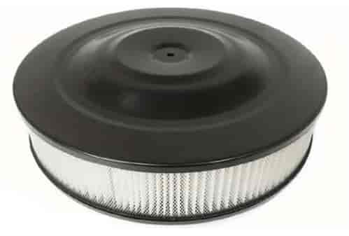 Round Flat Performance Style Air Cleaner Base 14" Diameter