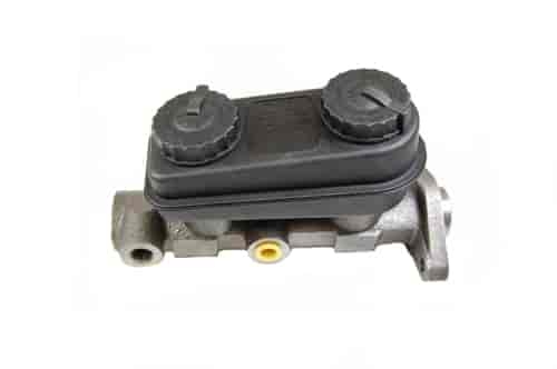 CAST IRON MASTER CYLINDER 1 1/16 BORE 9/16 AND 1/2 OUTLETS