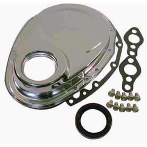 Steel Timing Chain Cover Small Block Chevy 283-400