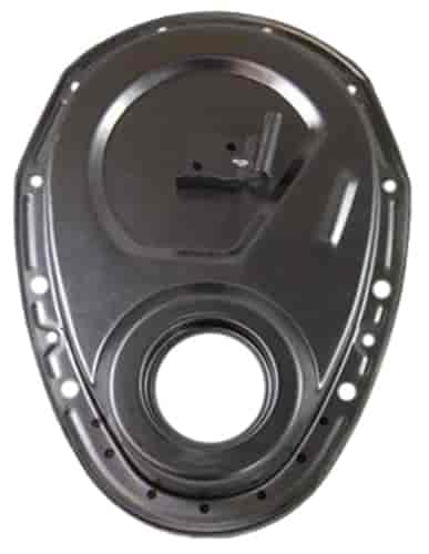 Unplated Chevy 283-350 Timing Chain Cover (Includes Gaskets Seal / Hardware)