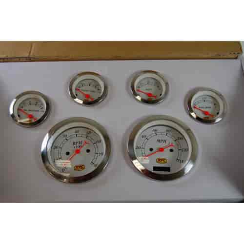 6 PC GAUGE WITH ELECTRICAL SPEEDOMETER