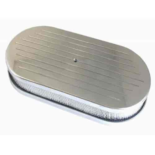 Aluminum Oval Air Cleaner Kit 19" x 2"