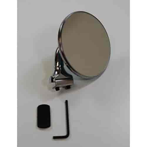 Sideview Peep Mirror 3" Circle with Short Arm