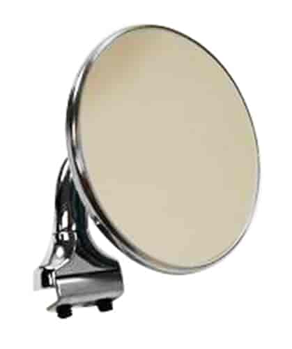 Sideview Peep Mirror 4" Circle with Short Arm