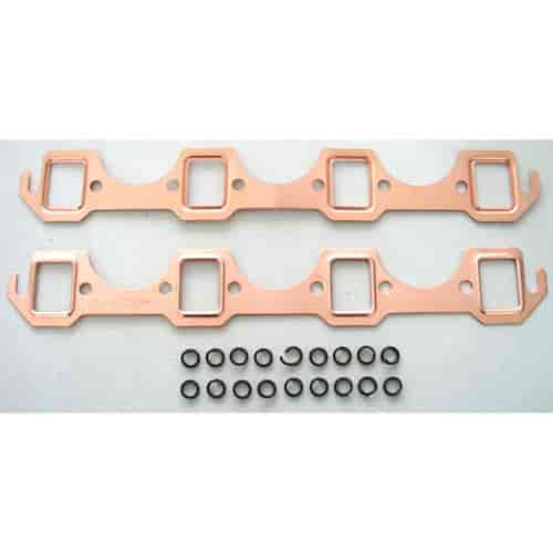 COPPER SEAL EXHAUST GASKET 1962-97 SB-FORD 260 289 302 EXC.BOSS 351W SM PORT 1.12X1.48