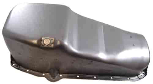 Raw Unplated Steel Stock Oil Pan 1955-79 Small Block Chevy 283-400 V8