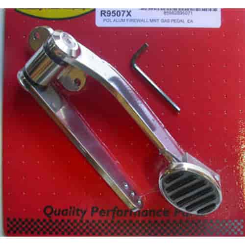 Firewall Mount Gas Pedal Oval