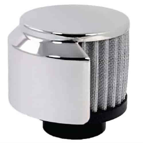 Steel Clamp-On Open Filter Breather 1-3/8" Tube Size