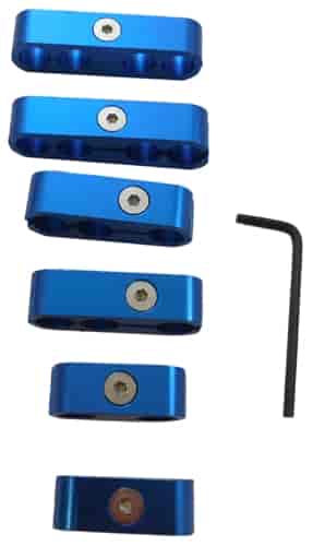 Billet Aluminum Pro Style Plug Wire Separators For 8 mm/9mm/10 mm Wires