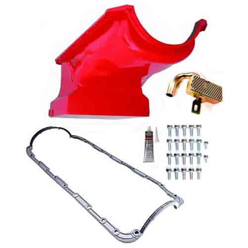 Steel Drag Race Oil Kit Big Block Chevy Includes: