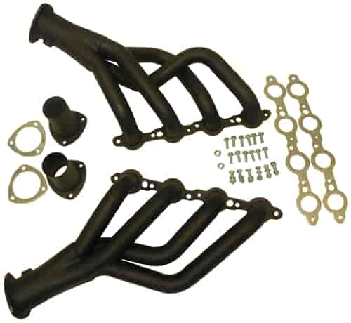 1955-57 CHEVY LS1 CLIPSTER HEADERS BLACK