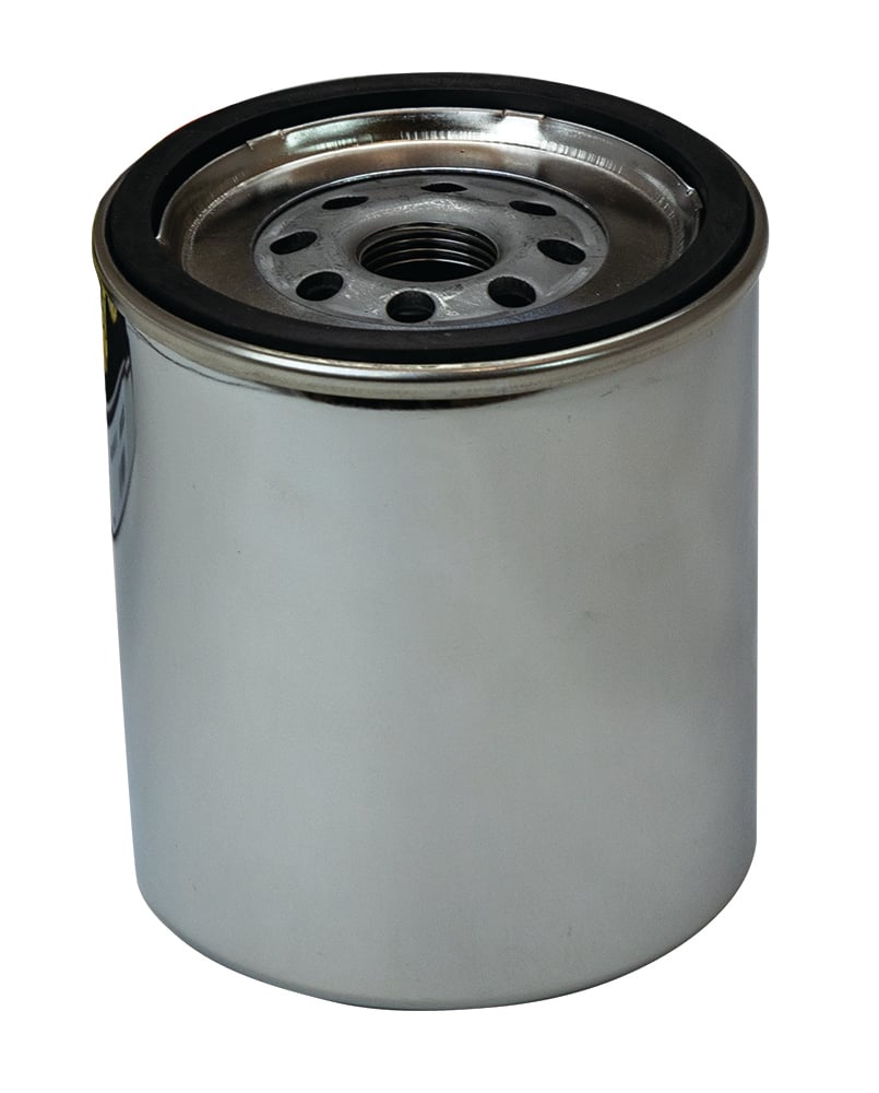 Chrome Oil Filter Chevy Type